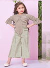 Beige Colour Mriya By Arya Kids Girls Wear Catalog 6