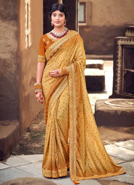Beige Colour Naina Sunaina Festive Wear Wholesale Silk Sarees 1303
