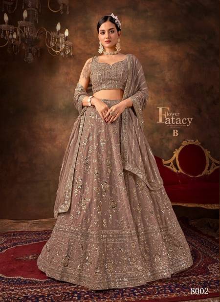 Beige Colour Queen Vol 1 By Anantesh Party Wear Designer Bulk Lehenga Choli Orders In India 8002