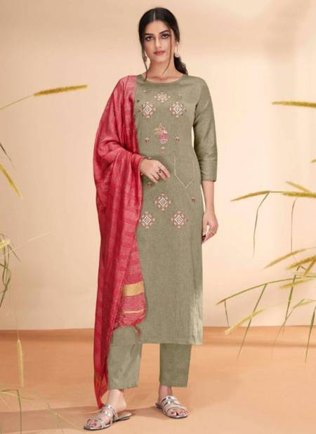 Beige Colour Radhika Vol 1 Regular Wear Wholesale Readymade Salwar Suit 18001