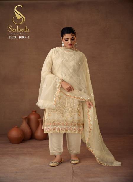 Beige Colour Riya By FK Fashion Readymade Salwar Suit Catalog 1008 C