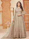 Beige Colour Swagat 618 Colors Gown Catalog 618 C