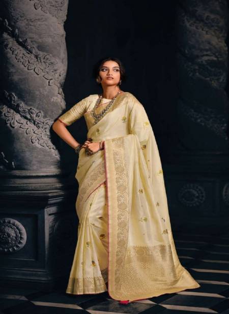 Beige Colour Tantra Vol 1 By Pankh Silk Saree Catalog 2702