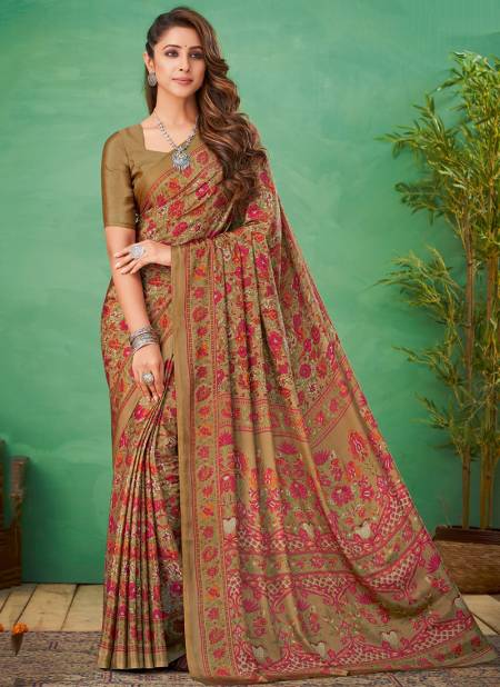 Beige Vivanta Silk 11th Edition Hits Ruchi Wholesale Daily Wear Sarees Catalog 14903 A