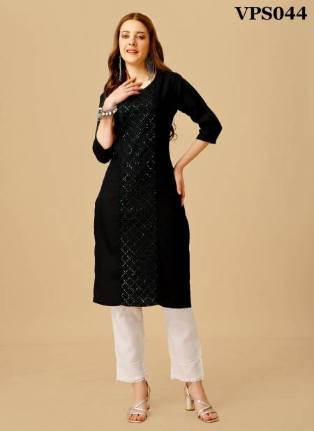 Black Colour Aaradhya Vol 2 By Fashion Berry Kurti With Bottom Catalog 44