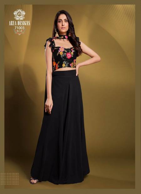 Black Colour Cinderella Vol 17 By Arya Designs Party Wear Lehenga Choli Catalog 71003