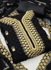 Black Colour Clothing Palette 2 9001 Non Catalog Dress Material S 3