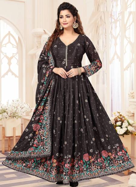 Black Colour Innayat Exclusive Wholesale Wedding Wear Salwar Suit Catalog 850