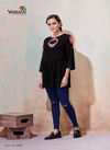 Black Colour Ira Vol 1 By Vardan Rayon With Embroidery Work Ladies Top Western Catalog 2006