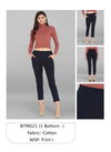 Black Colour Janasya Party Wear Pants Plazzo Catalog 21