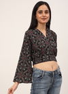Black Colour Koodie By Fabhuman Trendz Ladies Top Catalog 1