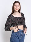 Black Colour Koodie By Fabhuman Trendz Ladies Top Catalog 4