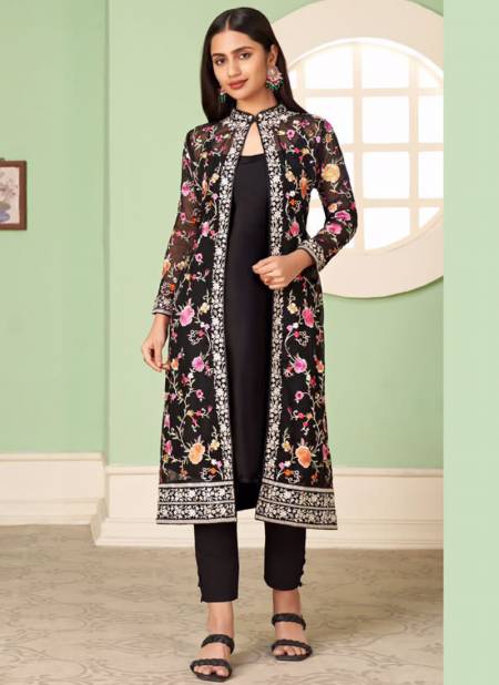 Black Colour Murad Vol 10 By Alizeh 2052 A To 2052 D Designer Salwar Suits Catalog 2052 A