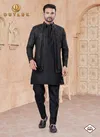 Black Colour Outluk Wedding Collection Vol 36 Party Wear Mens Indo Western Wholesale Manufacturers 3601