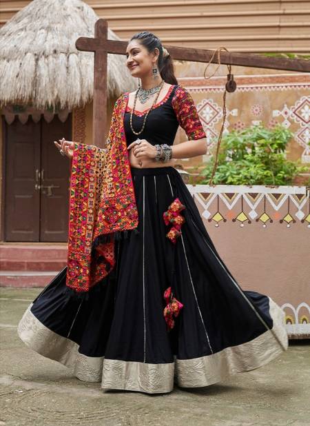 Black Colour Raas Vol 16 By Shubhkala Designer Navratri Lehenga Choli Orders In India 2454