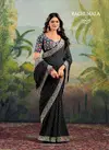 Black Colour Raghumala By Stavan Georgette Daily Wear Sarees Wholesale Market In Surat 1006
