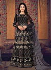 Black Colour Swagat 628 Colours Gown Catalog 628 A