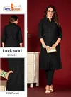 Tunic House Strips Lucknowi 4 Designer Kurti Catalog