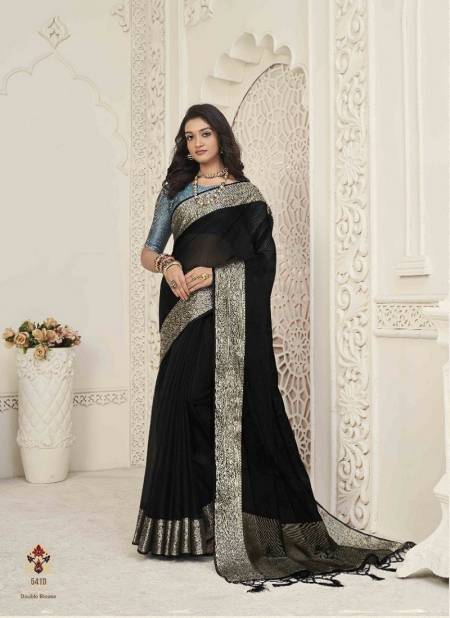 Black Colour Zoya Silk Vol 1 By Pankh Designer Saree Catalog 5410