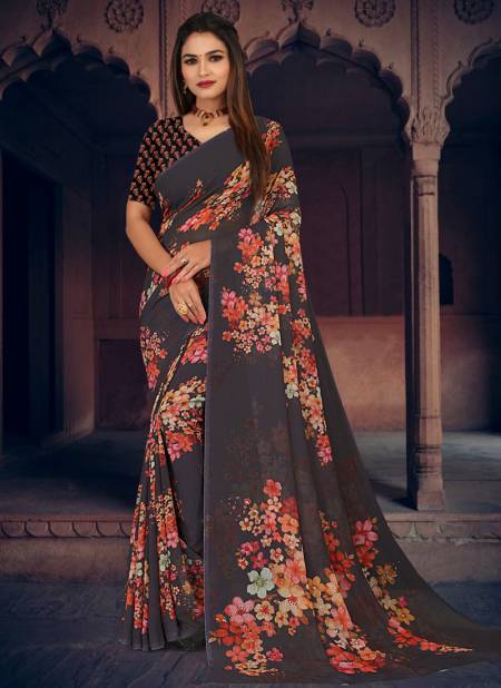 Black Sawan By NP 1298A TO 1298G Daily Wear Sarees Catalog 1298 D