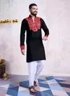 Black Vastra Vol 5 By Shubhvastra Rayon Navratri Kurta Orders In India 6051
