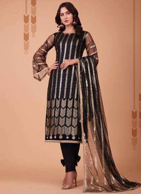 Black Zehra Vol 3 Narayni Fashion Wedding Wear Wholesale Designer Salwar Suits Catalog 232