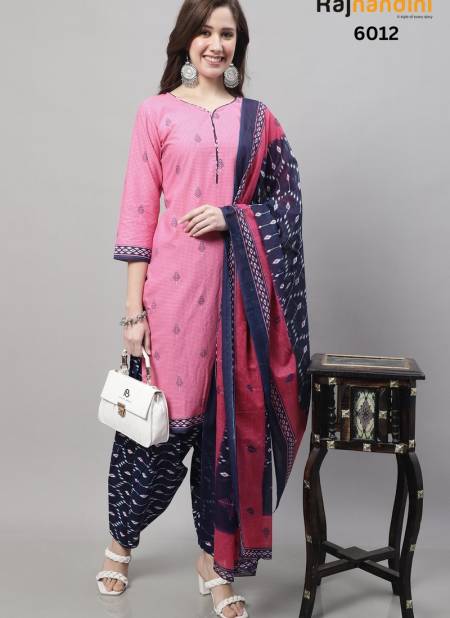 Blue And Pink Mastani 1 By Rajnandini Readymade Salwar Suit Catalog 6012