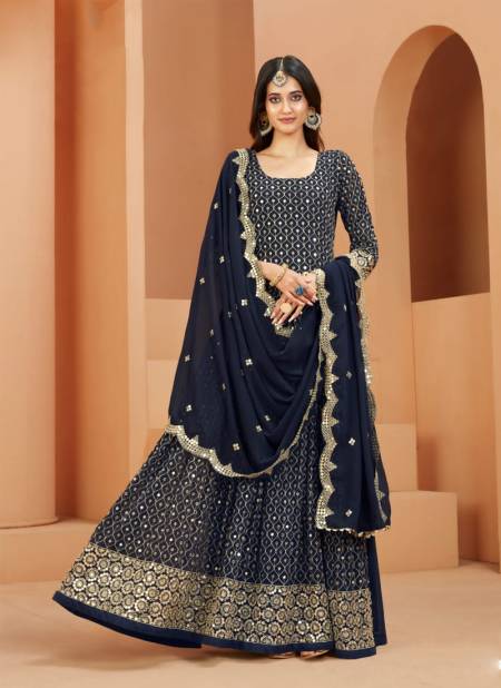 Blue Colour Aanaya Vol 159 Wedding Salwar Suit Catalog 5903