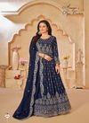 Blue Colour Aanaya Vol 168 By Twisha Wedding Wear Wholesale Salwar Suits Suppliers In India 6803