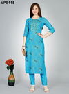 Blue Colour Aaradhya Vol 2 By Fashion Berry Kurti With Bottom Wholesale Online VPS115