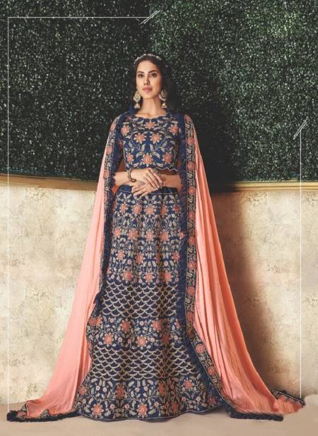 Blue Colour Aashish By Mahotsav 16203 To 16213 Designer Lehenga Choli Catalog 16203