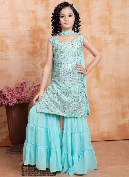Blue Colour Alka Vol 37 Designer Wedding Wear Wholesale Girls Wear 260