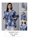 Blue Colour Janasya Fancy Wear Ladies Top Catalog 3998