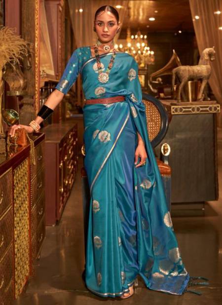 Blue Colour Kayakalp Silk Designer Wholesale Function Wear Sarees 285002
