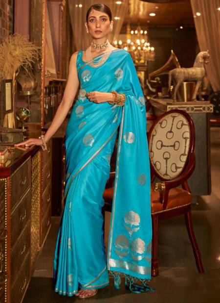 Blue Colour Kayakalp Silk Designer Wholesale Function Wear Sarees 285005