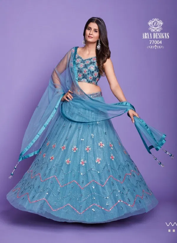 Mahira Vol 4 By Arya Party Wear Lehenga Choli Catalog