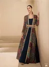 Blue Colour Meera By Sayuri Designer Georgette Readymade Suits Suppliers In India 5519