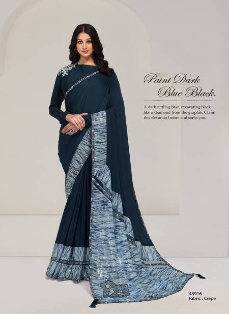 Blue Colour Norita Saanjh By Mahotsav Designer Party Wear Saree Online Wholesale 43916