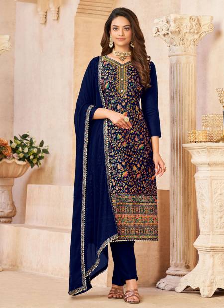 Blue Colour Pashvi 108 A To 108 F Designer Salwar Suits Catalog 108 C