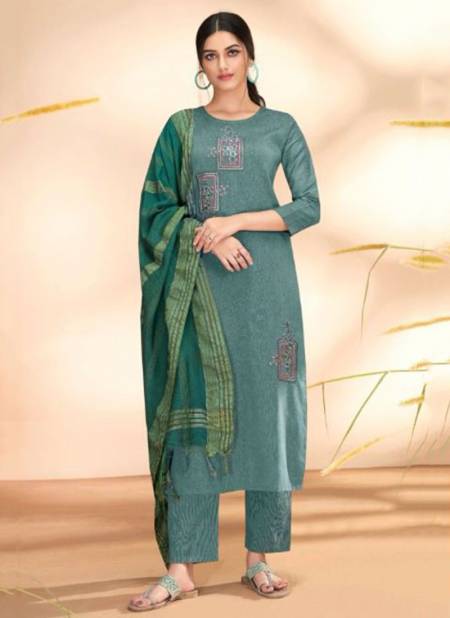 Blue Colour Radhika Vol 1 Regular Wear Wholesale Readymade Salwar Suit 18002