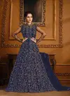 Blue Colour Vipul Elliza Vol 2 4734 Masters Colors Gown Catalog 4734 C