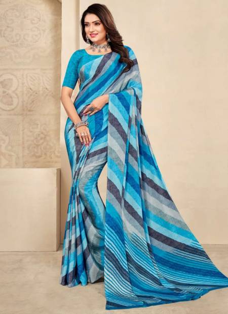 Blue Colour Vivanta Silk 19th Edition Wholesale Regular Wear Sarees Catalog 18702 B