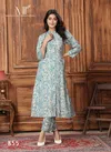 Blue Colour Wow Vol 2 By Moksh Riyon Cord Set Wholesale Kurti With Bottom Suppliers In Mumbai 855
