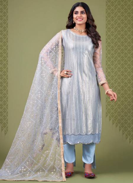 Blue Colour Zehra Vol 4 Narayani Fashion Wholesale Designer Salwar Suits Catalog 234