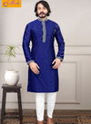 Blue Designer Kurta Pajama 14003