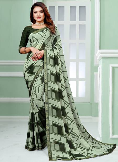 Bottle Green Colour Amrita By NP 1296 A To 1296 H Daily Wear Sarees Catalog 1296 G