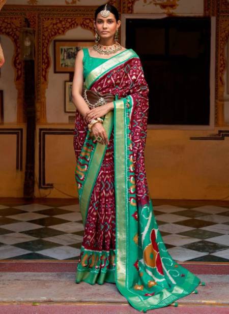 Brown And Green Colour Shubharambh Vol 2 Function Wear Wholesale Printed Sarees 471
