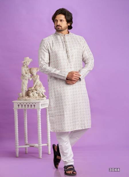 Brown And Grey Colour Occasion Mens Wear Pintux Stright Kurta Pajama Wholesale Exporters In India 3044