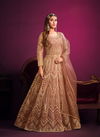 Brown Colour Aanaya Vol 156 By Twisha Gown Catalog 5604
