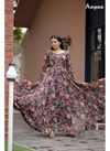 Brown Colour Aayaa Vol 11 By Aayaa Gown Catalog 1100002
